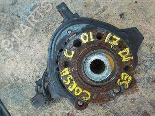 Used Left front steering knuckle OPEL CORSA C (X01) 1.7 DI (F08, F68) (65 hp) 14334920