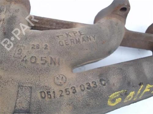 Exhaust manifold VW GOLF III (1H1)  | BP18308781M110 