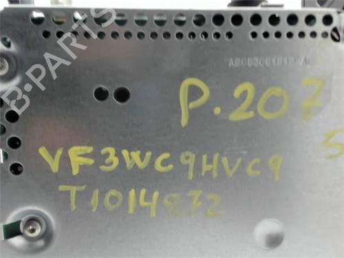 Radio PEUGEOT 207 (WA_, WC_) 1.6 HDi | BP13659720E6 