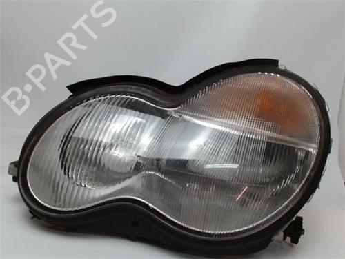 Used Left headlight MERCEDES-BENZ C-CLASS (W203) C 200 CDI (203.004) (102 hp) 16242106
