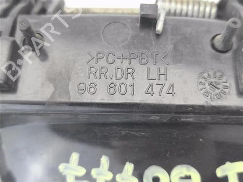 Rear left exterior door handle CHEVROLET MATIZ (M200, M250) | BP30981014C130