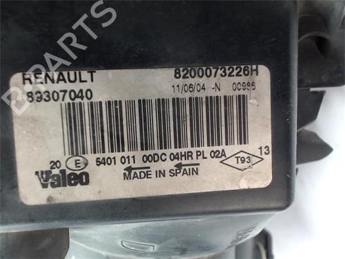 Right headlight RENAULT MEGANE II (BM0/1_, CM0/1_)  | BP13058221C29 