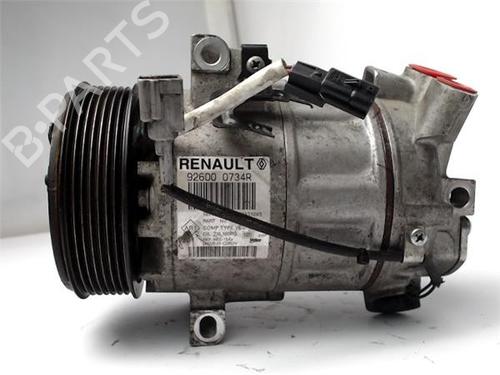 AC compressor RENAULT CLIO IV (BH_) 0.9 TCe 90 (BHNF, BHMA, BHMH, BHJK, BHJR) | BP12145738M34 