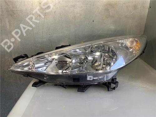 Used Left headlight Left headlight PEUGEOT 207 (WA_, WC_) 1.6 HDi (90 hp) 33729655 33729655