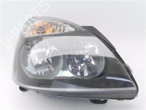 Used Right headlight RENAULT CLIO II (BB_, CB_) [1998-2016]  33220372
