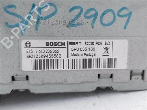 Radio SEAT LEON (1P1) 1.4 TSI | BP23842670E6 