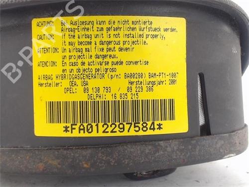 Førerens kollisjonspute OPEL CORSA C (X01)  | BP13052413C9 