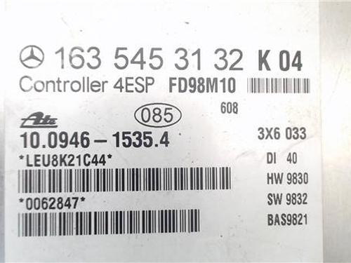 Electronic module MERCEDES-BENZ M-CLASS (W163) ML 320 (163.154) | BP17062328M83 