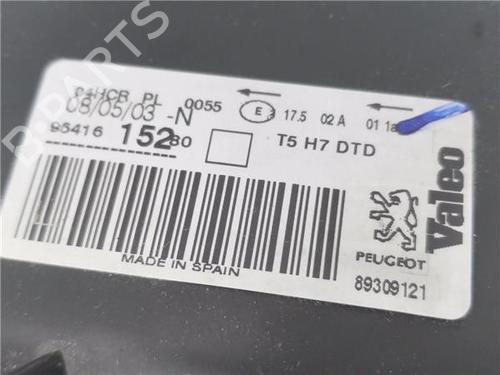 Right headlight PEUGEOT 307 SW (3H) 1.6 16V | BP30135404C29
