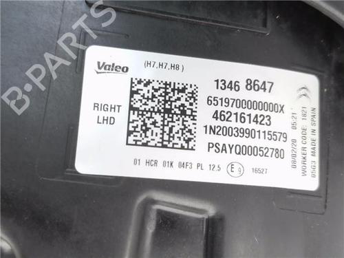 Højre forlygte CITROËN C3 AIRCROSS II (2R_, 2C_) 1.2 PureTech 110 (2RHNZB, 2RHNZW, 2RHNPX, 2RHNPJ) | BP29254774C29 