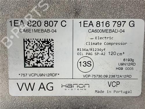 AC compressor FORD USA EXPLORER (CX740) EV 4x4 | BP29255025M34 