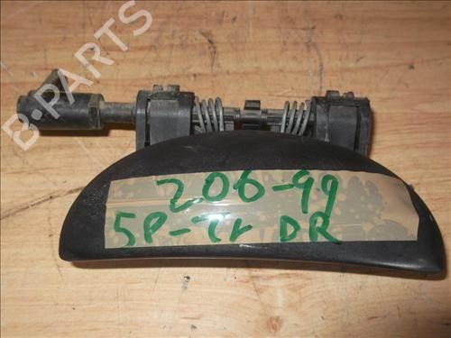 Türgriff hinten rechts außen für PEUGEOT 206 Hatchback (2A/C) [1998-2012]  14336514