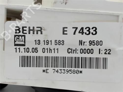 AC-Styringsenhed/Manøvreenhed OPEL MERIVA A MPV (X03) 1.7 CDTI (E75) | BP10519989I5 