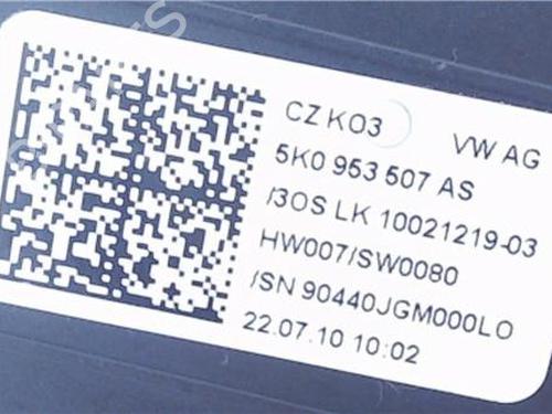 Switch VW GOLF VI (5K1)  | BP25146846I30 