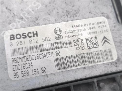 Elektronische module CITROËN JUMPY II Van  | BP30412363M83 