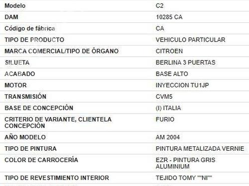 Electronic module CITROËN C2 (JM_) 1.1 | BP34237475M83  - Image 16