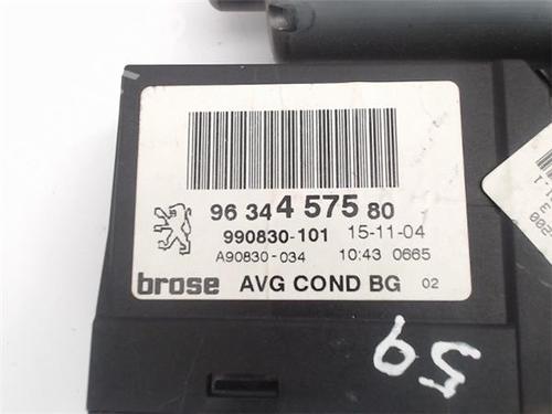 Left front window motor PEUGEOT 307 (3A/C)  | BP13406173E21 