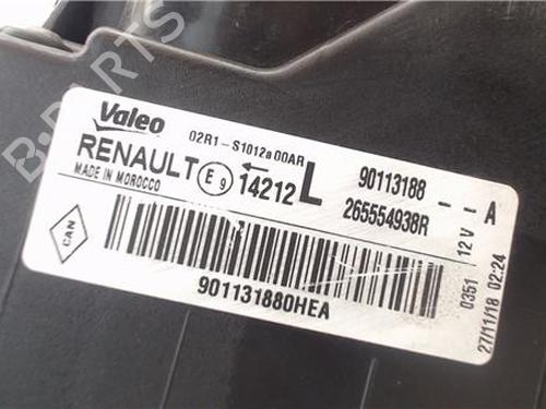 Left taillight DACIA SANDERO II 1.0 SCe 75 (B8JC, B8JD, B8NC) | BP29251187C34 