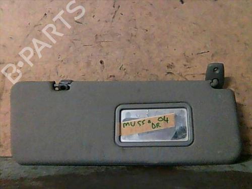 Used Right sun visor SSANGYONG MUSSO (FJ) 2.9 D (99 hp) 12120695