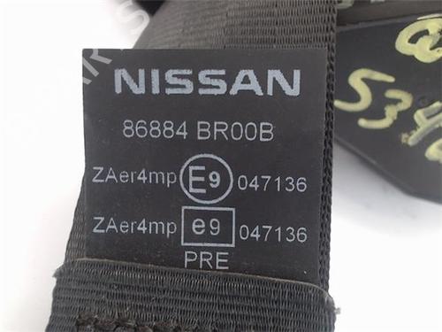 Front right seatbelt NISSAN QASHQAI / QASHQAI +2 I (J10, NJ10, JJ10E) 1.6 dCi | BP15984939I25 