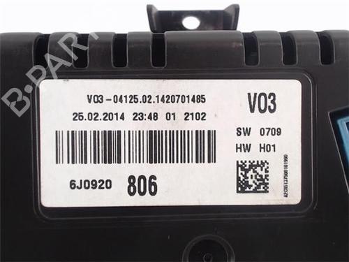 Instrument cluster SEAT IBIZA IV (6J5, 6P1)  | BP13052374C47 