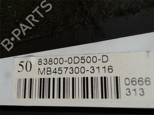 Instrument cluster TOYOTA YARIS (_P9_)  | BP11830377C47 