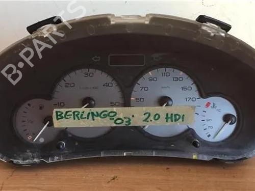 Used Instrument cluster CITROËN BERLINGO / BERLINGO FIRST Box Body/MPV (M_) [1996-2011]  13738295