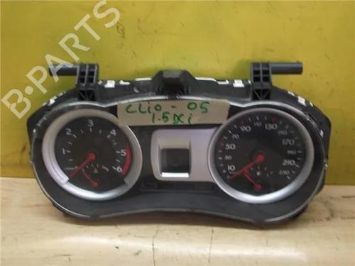 Used Instrument cluster RENAULT CLIO III (BR0/1, CR0/1) 1.5 dCi (C/BR0G, C/BR1G) (68 hp) 12120247