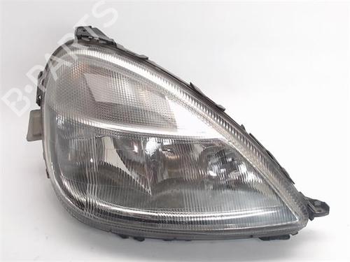 Used Right headlight MERCEDES-BENZ A-CLASS (W168) [1997-2005]  13056124