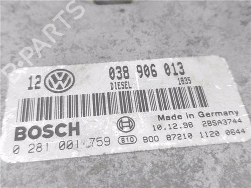 Electronic module VW GOLF IV (1J1) 1.9 SDI | BP10982717M83 