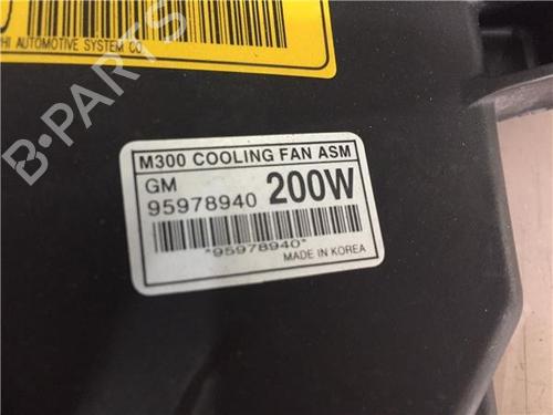 Radiator fan CHEVROLET SPARK (M300) 1.2 | BP11789515M35 