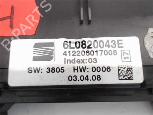 Commande Chauffage SEAT IBIZA III (6L1)  | BP13051134I5 