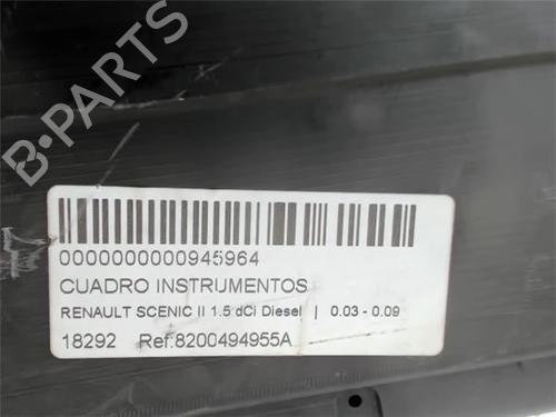 Instrument cluster RENAULT SCÉNIC II (JM0/1_)  | BP13358991C47 