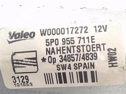Rear wiper motor SEAT ALTEA (5P1) 1.9 TDI | BP25604890M102 