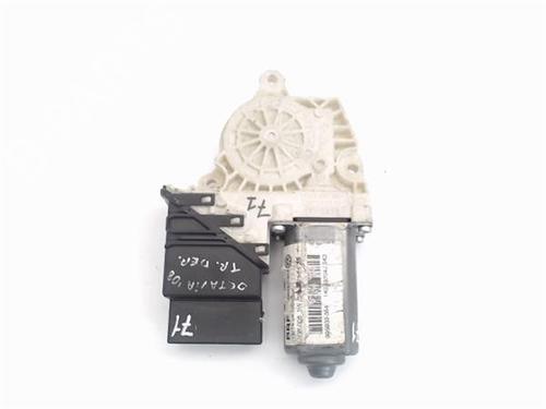 Rudehejsemotor bagstkærm højre SKODA OCTAVIA II (1Z3)  | BP14343484E22 