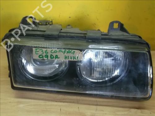 Used Right headlight BMW 3 Compact (E36) 318 tds (90 hp) 11340728
