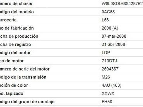 Used Parts OPEL CORSA D (S07) 1.3 CDTI (L08, L68) (75 hp) 4283499