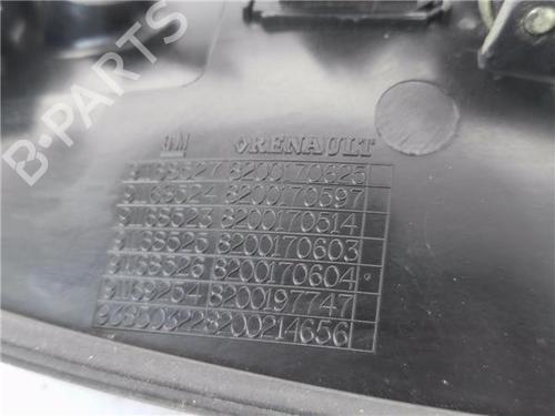 Rear right exterior door handle RENAULT TRAFIC II Bus (JL)  | BP25010025C130 