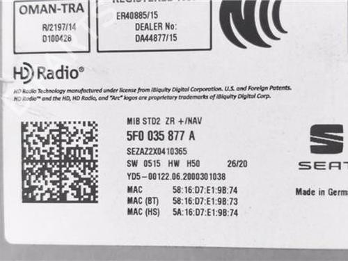 Electronic module SEAT ATECA (KH7, KHP) 1.5 TSI | BP37261162M83 - Image 10
