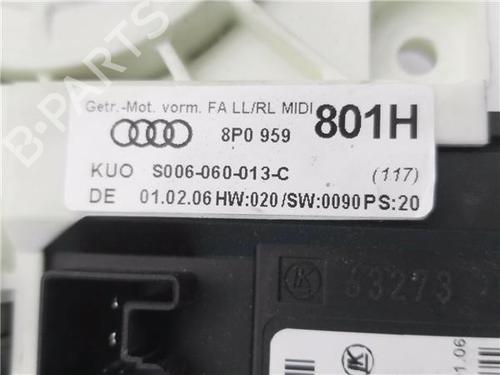 Left front window motor AUDI A3 Sportback (8PA) 2.0 TDI 16V | BP32395950E21 