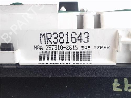 Instrument cluster MITSUBISHI PAJERO PININ I (H6_W, H7_W) 1.8 (H76W, H66W) | BP17494865C47 