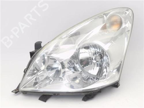 Left headlight TOYOTA COROLLA Verso (ZER_, ZZE12_, R1_) 2.2 D-4D (AUR10_, AUR10R) | BP27199392C28 