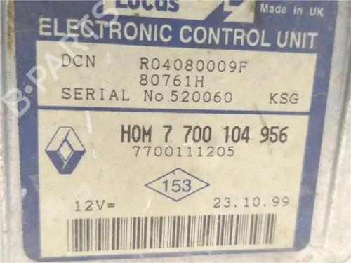 Electronic module RENAULT CLIO II (BB_, CB_)  | BP27723124M83 