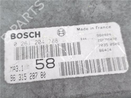 Elektronisk modul CITROËN SAXO (S0, S1)  | BP30412307M83 