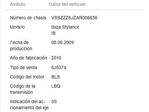 Engine SEAT IBIZA IV (6J5, 6P1)  | BP25869787M1 