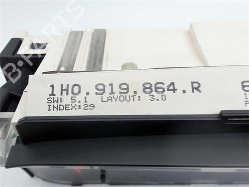 Instrument cluster VW GOLF III (1H1)  | BP10705608C47 