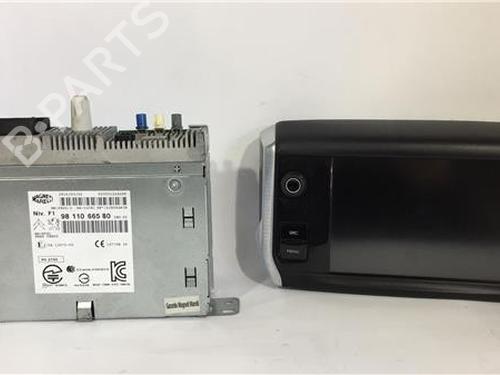 Used Radio PEUGEOT 208 I (CA_, CC_) 1.2 PureTech 82 (82 hp) 9636788