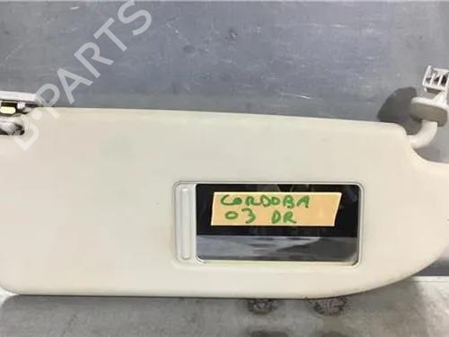 Used Right sun visor SEAT CORDOBA (6L2) 1.9 TDI (100 hp) 9703775