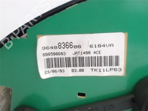 Instrument cluster PEUGEOT 206 Hatchback (2A/C)  | BP19252155C47 