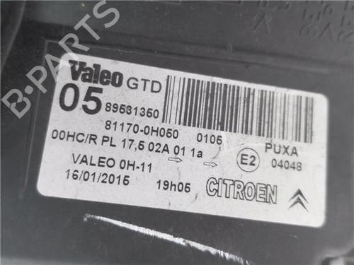 Left headlight CITROËN C1 (PM_, PN_) 1.4 HDi | BP32162057C28 